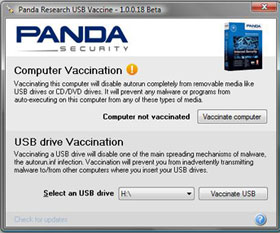 Panda USB vaccine, solución gratuita para evitar el malware en dispositivos extraíbles
