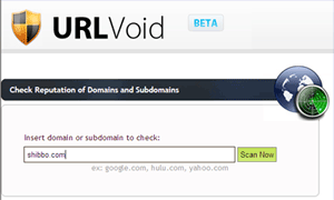 Analiza tu web en busca de malware con Urlvoid